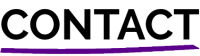 A simple purple horizontal line on a white background.