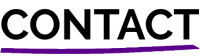 A simple purple horizontal line on a white background.
